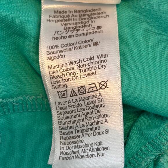 J.Crew Wm's Size 12 Light Green Chino Shorts Midrise Summer Casual 100% Cotton - Picture 6 of 6